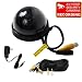 VideoSecu CCTV Home Security Camera 1/3" Sony CCD with Power Supply and 100ft Video Power Cable 1OM