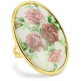 Privileged NYC Flower Bouquet Adjustable Ring 
