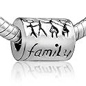 Pugster Mothers Day Presents Pugster Family Charm Bead Fits Pandora Charm Bracelet