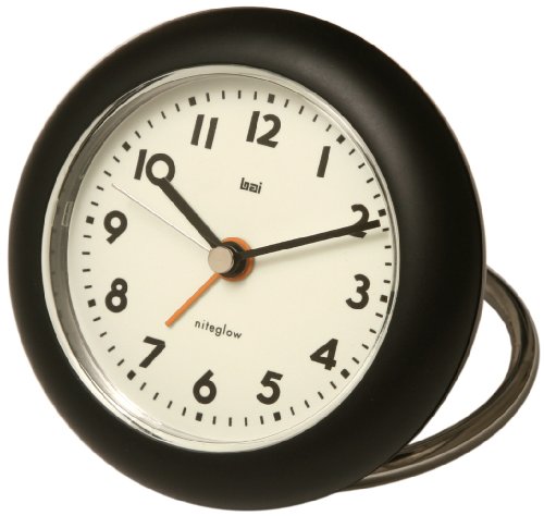 Bai Rondo Travel Alarm Clock Black