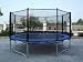 Ditchling Designs 12 Foot Trampoline With Safety Enclosure And Ladder