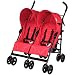 Mia Moda Facile Twin Stroller, Flame