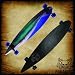 PARADISE Longboard Complete BLUE WAVE PINTAIL 78a Whls