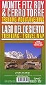 Monte Fitz Roy & Cerro Torre : Trekking-Mountaineering and Lago Del Desierto : Trekking - Travel Map