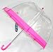 Childrens Clear dome umbrella Pink
