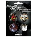 Michael Jackson - Button Set King Of Pop