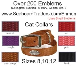 Nylon Cat Collar - Collegiate Series