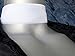 Wide Plain White Velvet Ribbon Choker Necklace - Size Small