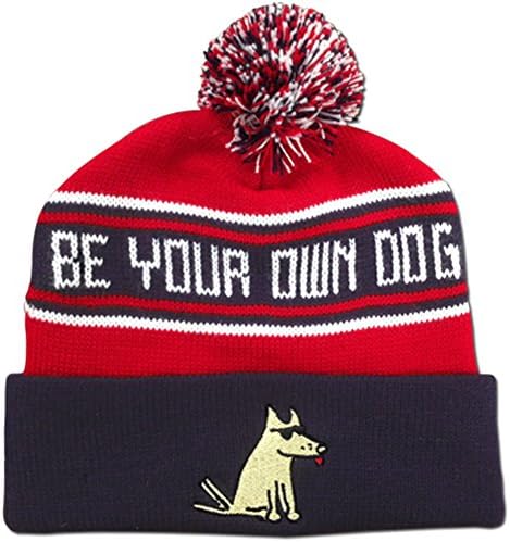 Teddy the Dog's Winter Beanie Hat with Pom
