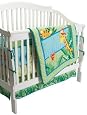Fisher-Price Rainforest Jungle Stripe 4 Piece Crib Set