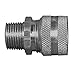 Appleton CG-87125 Liquid Tight Strain Relief Cord and Cable Connector, 1-1/4" Hub, 0.875"-1" Cable Range, 25 lb, 1.75" Diameter, Aluminum, Red
