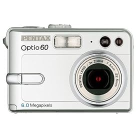 Pentax Optio 60 6MP Digital Camera with 3x Optical Zoom