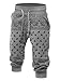URBAN K Men's Bandana Style Fleece Jogger Shorts