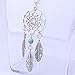 Usstore Women Lady Fashion Retro Dream Catcher Necklaces Pendant Sweater Chain
