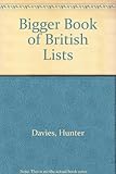 Hunter Davies's bigger book of British lists