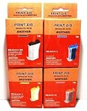 SET OF SEVEN BROTHER LC970 COMPATIBLE INKJET CARTRIDGES - 4 BLACK, 1 CYAN, 1 MAGENTA, 1 YELLOW - DCP135C DCP150C DCP153C DCP157C MFC235C MFC260C