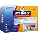 VersaCheck Refills Form # 1000 Business Voucher Check, Green Graduated,500 Sheets/500 Checks