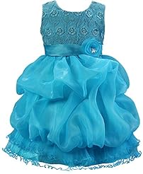 Girls Embroidered Flower-Girl Dress/Party Dress 