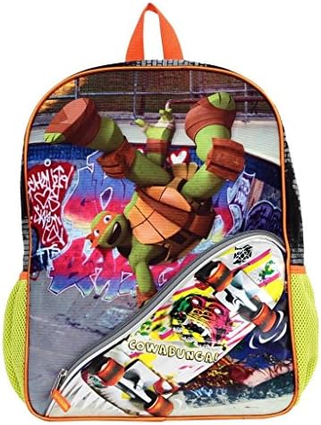 Teenage Mutant Ninja Turtles Skater 16" Large Backpack - Multicolored