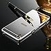 For Sony Xperia Z2 Case,JANDM Luxury Aluminum Ultra-thin Acrylic Mirror Metal Case Cover for Sony Xperia Z2 (Silver)