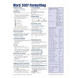 Word 2007 Formatting: Quick Reference Guide