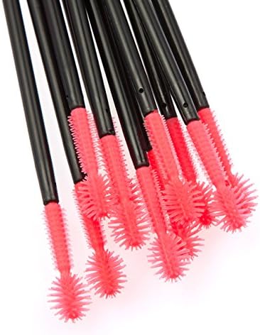 RYLA 50 Pieces/ Bag Environmental-friendly Spherical Silicone Eyelash Volume (Red)