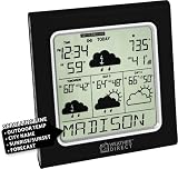 Weather Direct WD-3105U Internet-Powered Wireless Weather Station by La Crosse Technology, Black