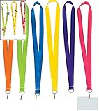BRIGHT LANYARDS (1 DOZEN) - BULK