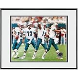 Photo File Miami Dolphins Dan Marino Multiple Exposure Framed Photo Size: One Size
