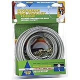 Four Paws Silver Heavy Weight 100 Foot Dog Trolley Exerciser