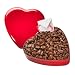 Premium Handcrafted Chocolate Amaretto Pecans in a Chic Candy Heart Tin (2 pounds of nuts)