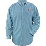 Chase Authentics NASCAR Long Sleeve Denim Shirt