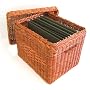 Wicker File Basket by Bond Helman