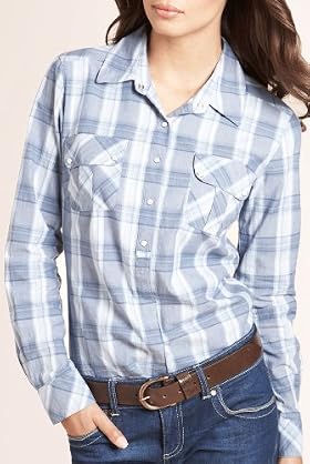 Autograph Weekend Pure Cotton Check Shirt [T50-1699A-S-LCTB]