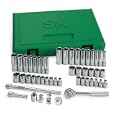 SK 91848 48-Piece Fractional/Metric Socket Set with Universal Joint