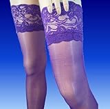 セクシースレーストッキング紫