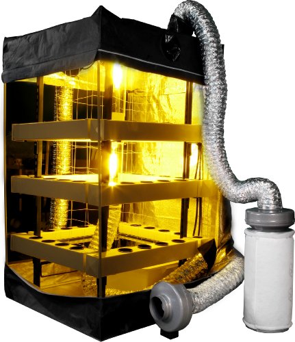 Supercloset 5x5 Buddha Box 400w Hydroponic Grow Tent System