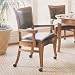 American View Leather Game Chair (Set of 2) by Stanley Furniture