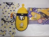 Michigan Wolverines Newborn / Baby / Infant 5pc Playwear Gift Set