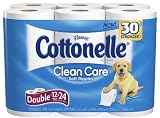 Cottonelle Clean Care Toilet Paper Double Roll-12 ct, 12 pack
