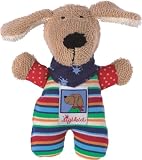 Funny Fuffy Dog Fabric Rattle
