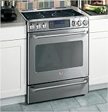 GE Cafe : CS980SNSS 30 Free Standing Radiant Range