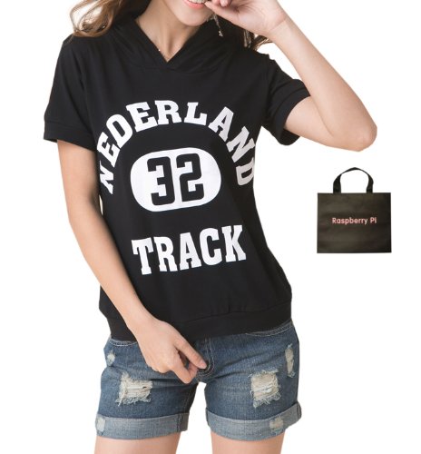 (ラズベリーパイ)RaspberryPi ライト パーカー 半袖 トップス Ｔシャツ L XL 2XL 3XL オリジナルエコバッグセット tp273r