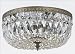 Crystorama 714-EB-GT-MWP 14 Crystal Basket Flush Mount Light in English Bronze Crystal: Golden T...