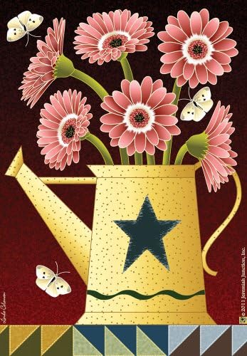 Jeremiah Junction Garden Flag - Daisy Daisy