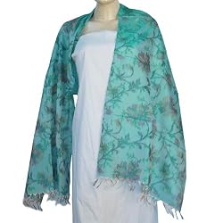 Handmade Silk Scarf Women's Fashion Accessory 20 x 72 inches