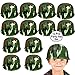 Anapoliz Army Helmets for Kids | 12 Count Plastic Camouflage Hats | Soldier Helmet Party Favors | Camo Costume Dress Up Hat