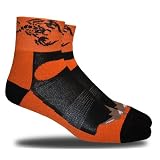 RHINO SOCKS SS series, Scorpions, dk.orange/black, anklet sports cycling biking hiking running socks