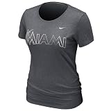 Miami Marlins Women's Blended Burnout T-Shirt by Nike