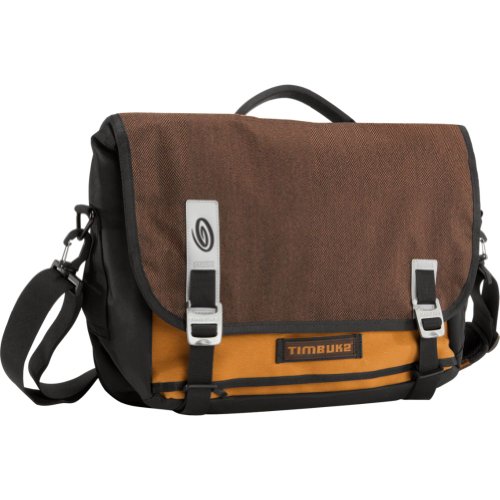 Timbuk2 Command Laptop TSA-Friendly Messenger Bag, Peanut/Black/Dark Brown Herringbone, Small On Sale